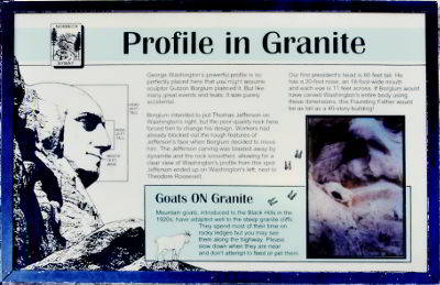 Profile in Granite - Goats ON Granite Profile in Granite - Goats ON Granite
