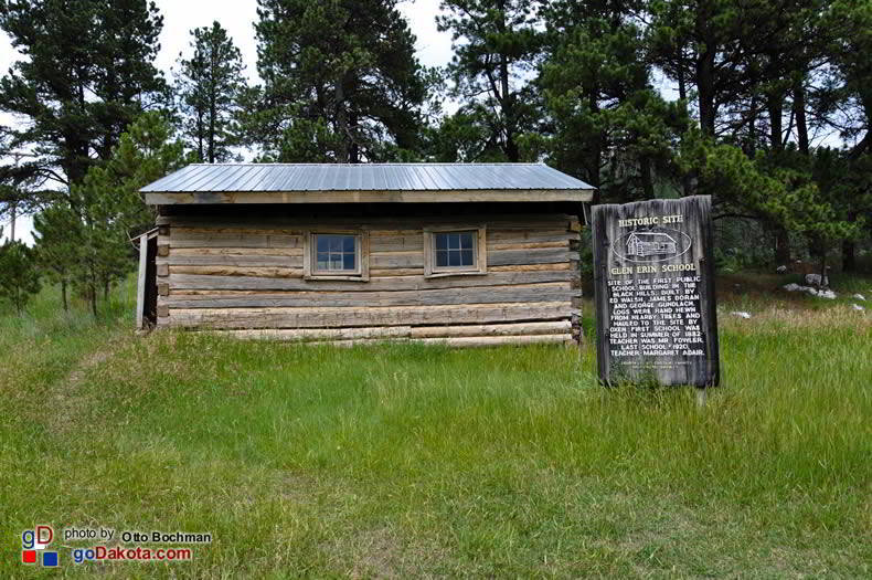 site of first school building in the Black Hills site of first school building in the Black Hills