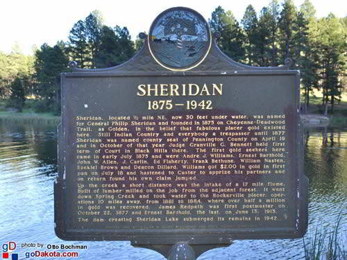 Sheridan under water Sheridan under water