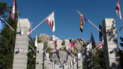 The Avenue of Flags