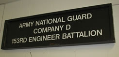 Army National Guard, Company D, 153rd Engineer Battalion Army National Guard, Company D, 153rd Engineer Battalion