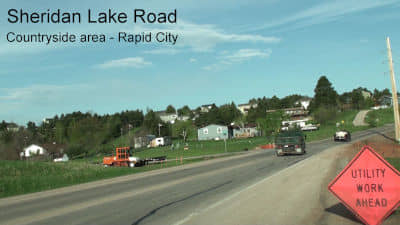 Sheridan Lake Road - Countryside Area
