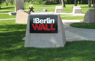 The Berlin Wall Exhibit in Rapid City South Dakota The Berlin Wall Exhibit in Rapid City South Dakota