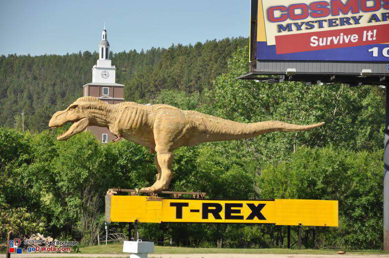 T-Rex was spotted south of Rapid City T-Rex was spotted south of Rapid City