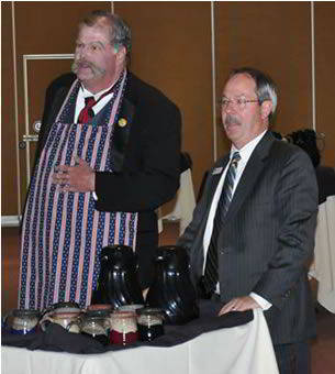 President William Howard Taft and Mount Rushmore Society development director, Gary Keller President William Howard Taft and Mount Rushmore Society development director, Gary Keller